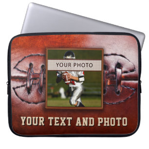 Capa Para Notebook Sua Caixa de Futebol Vintage com FOTO e TEXTO, Lap