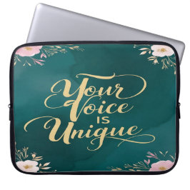 Capa Para Notebook Sua Voz É Única