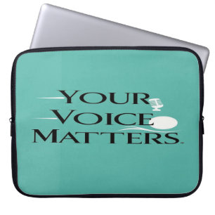 Capa Para Notebook Sua Voz Importa