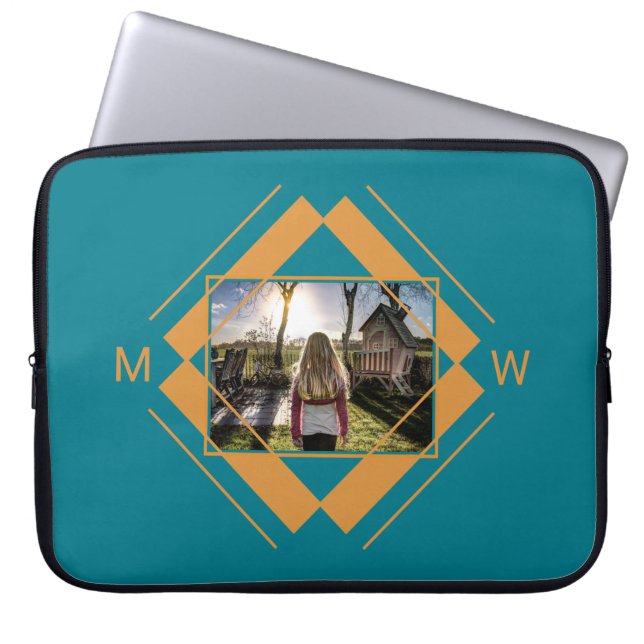 Capa Para Notebook SUAS bolsas de laptop de Fotografia e Monograma (Frente)