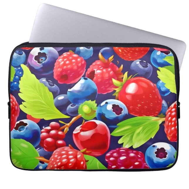 Capa Para Notebook Summer Berry Medley (Frente)