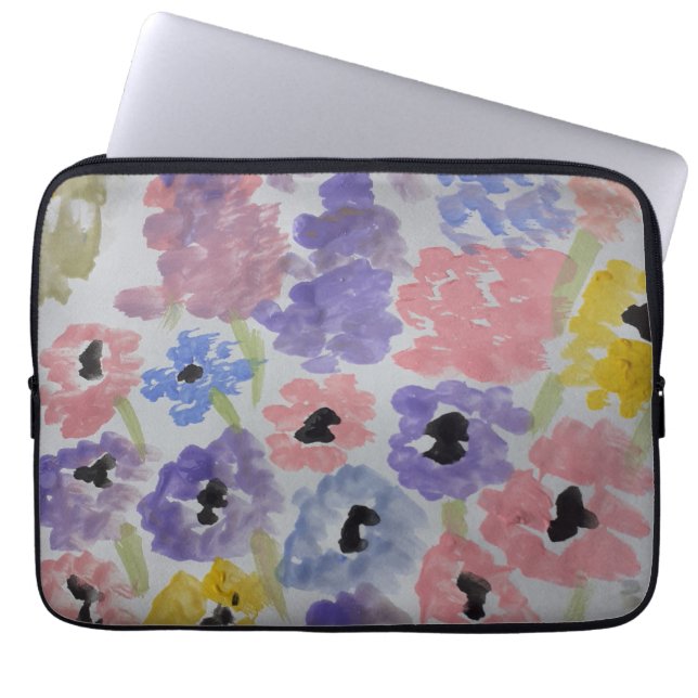 Capa Para Notebook Summer Wilflower Eletrônicos Bag (Frente)