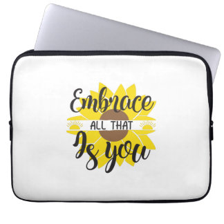 Capa Para Notebook Sunflower Lover | Abrace Tudo Isso Como Você