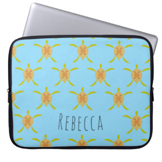 Capa Para Notebook Sunny Sea Turtle Electronics Bag