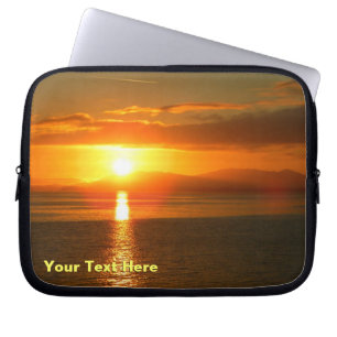 Capa Para Notebook Sunset de passagem de dentro