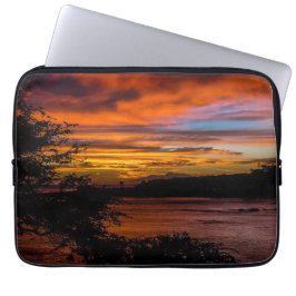 Capa Para Notebook Sunset na Praia, Cabo Verde