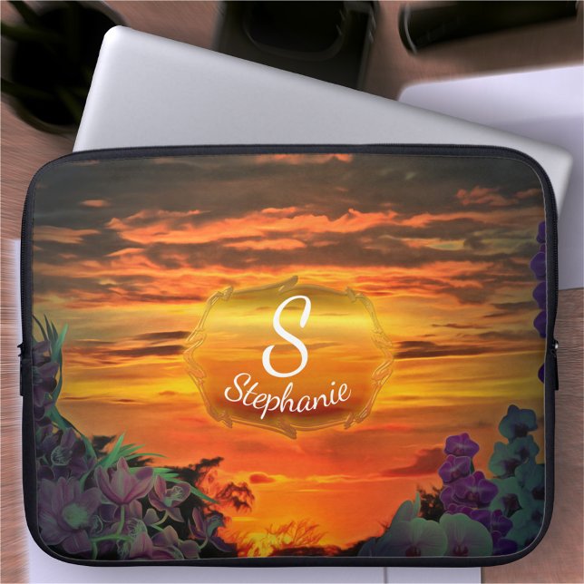 Capa Para Notebook Sunset Plaza Marina 2584 (Criador carregado)