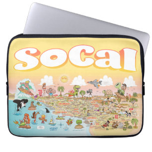 Capa Para Notebook Sunset SoCal