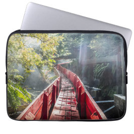 Capa Para Notebook Sunshine in the Termas Geometricas, Conaripe, Chil