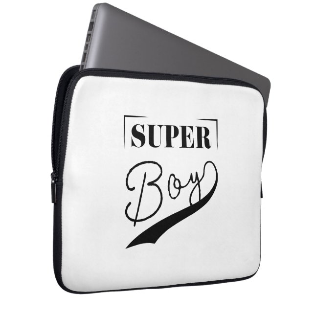 Capa Para Notebook Super Boy (Frente Esquerda)