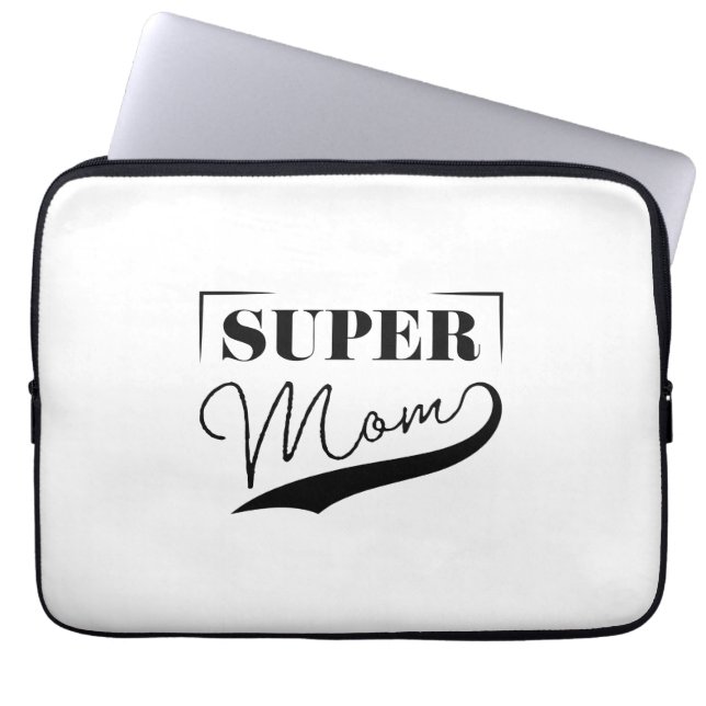 Capa Para Notebook Super Mãe (Frente)