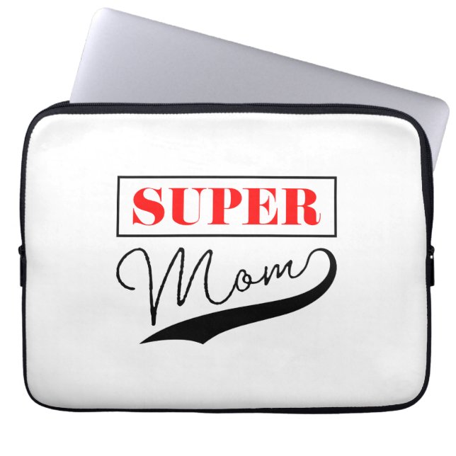 Capa Para Notebook Super Mãe (Frente)