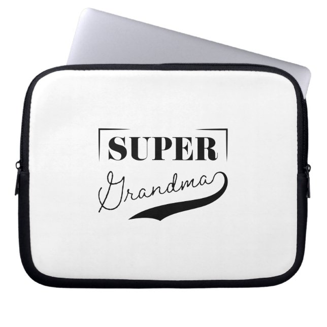 Capa Para Notebook Super vovó (Frente)