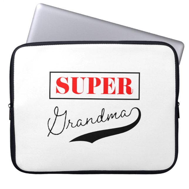 Capa Para Notebook Super vovó (Frente)