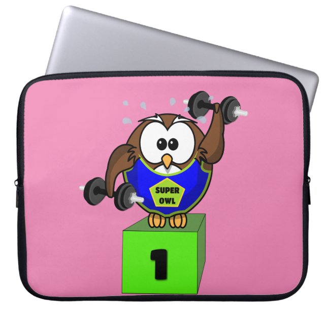 Capa Para Notebook SuperCoruja (Frente)