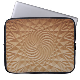 Capa Para Notebook Superfície castanha em relevo