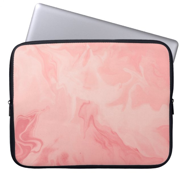 CAPA PARA NOTEBOOK SUPERFÍCIE DE ÁGUA AZUL E BRANCA (Frente)