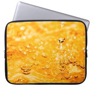 Capa Para Notebook Superfície limpa líquida com ondulação de águ