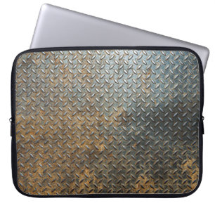 Capa Para Notebook Superfície metálica, fundo de textura refletora.