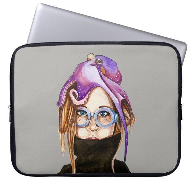 Capa Para Notebook surpresa marinha (Frente)