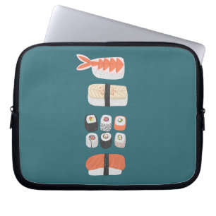 Capa Para Notebook Sushi Nigiri Maki Roll