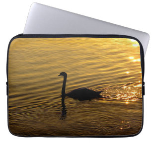 Capa Para Notebook Swan ouro