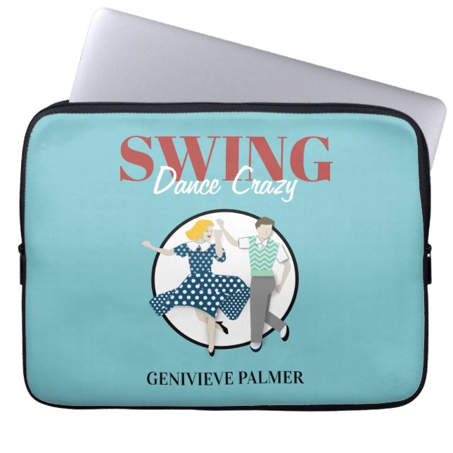 Capa Para Notebook Swing Dance (Frente)