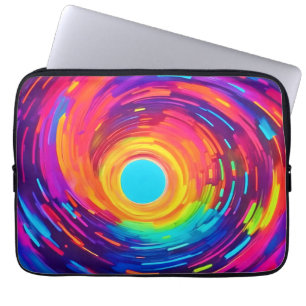 Capa Para Notebook Swirling Vortex Abstrato Art