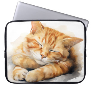 Capa Para Notebook TABELA DE LARANJA DE ÁGUA bonito, COM MOSCA
