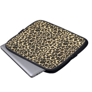 Capa Para Notebook Tabuleta & bolsa de laptop - pele do leopardo