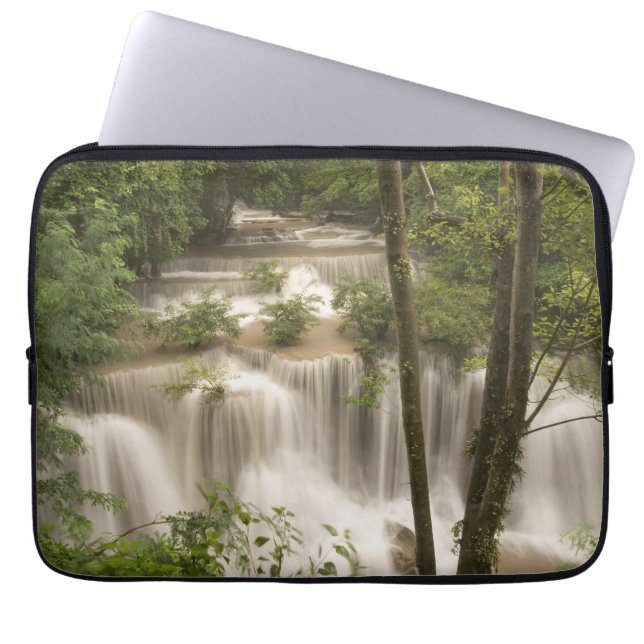 Capa Para Notebook Tailândia, Cachoeira Huai Mae Khamin (Frente)