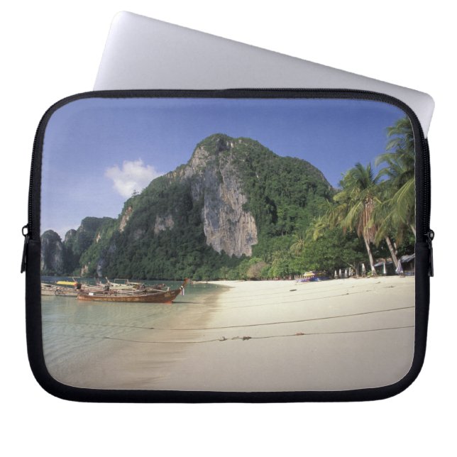 Capa Para Notebook Tailândia, Mar de Andamão, Ilha Ko Phi Phi, Praia (Frente)