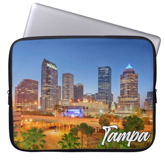Capa Para Notebook Tampa, Flórida, Estados Unidos (Frente)