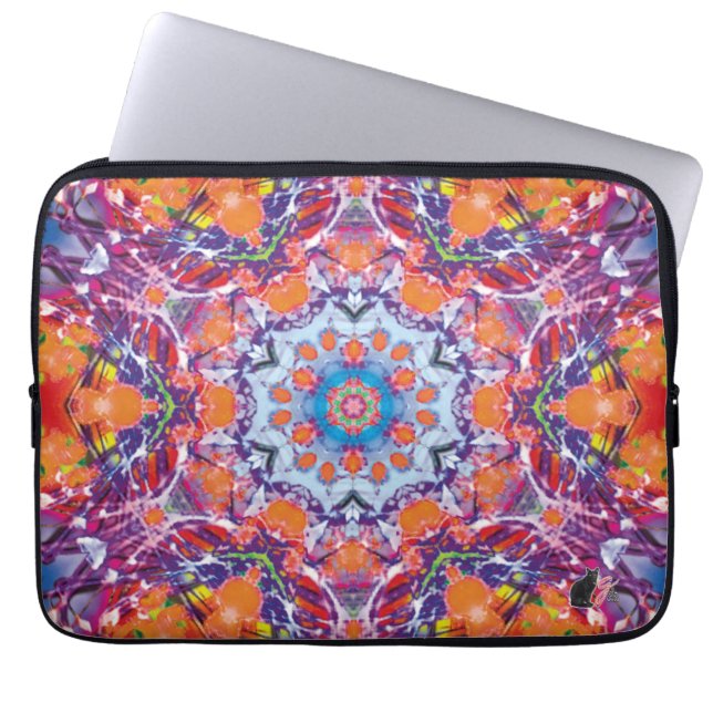 Capa Para Notebook Tangiers Kaleidoscope Bolsa de laptop (Frente)