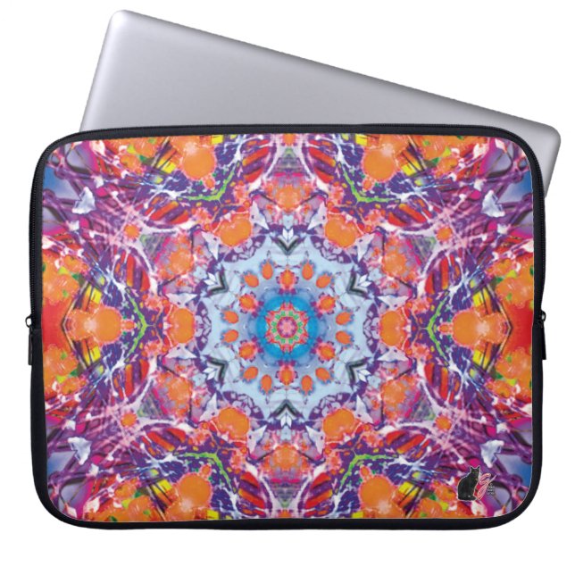 Capa Para Notebook Tangiers Kaleidoscope Bolsa de laptop (Frente)
