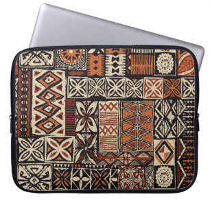 Capa Para Notebook Tapa Havaiana: Patchwork Tribal