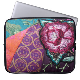 Capa Para Notebook tapeçaria Rosa