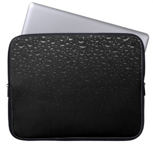 Capa Para Notebook tapete floral preto e branco