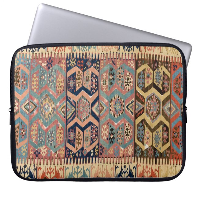 Capa Para Notebook Tapete Oriental Turco Persa Antigo (Frente)