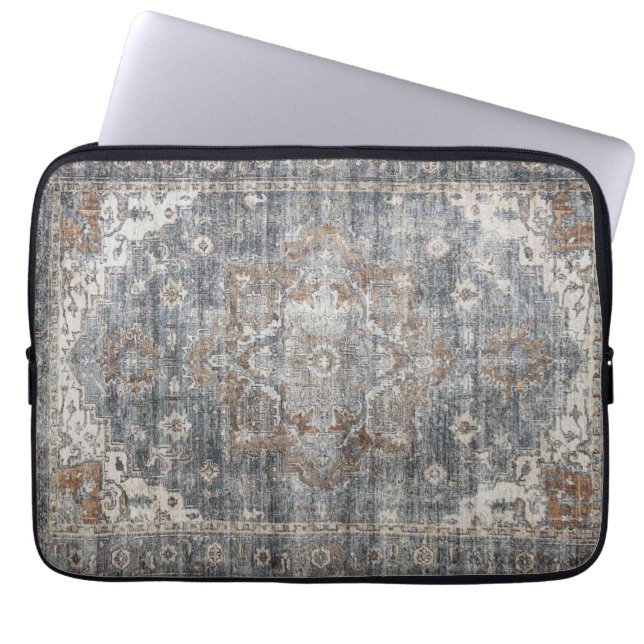 Capa Para Notebook Tapete persa turco oriental (Frente)