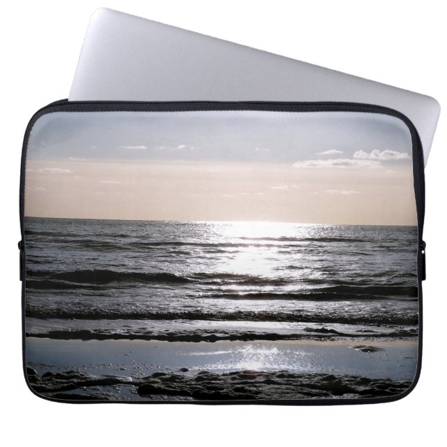 Capa Para Notebook Tarde na North Holland Beach (Frente)
