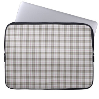 Capa Para Notebook Tartan de moda cinza