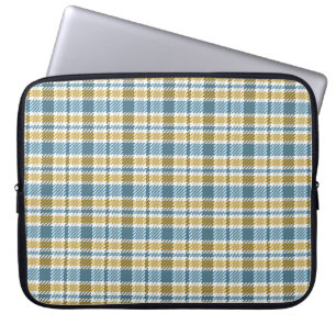 Capa Para Notebook Tartan sem costura, padrão de xadrez. Fundo. Vinta
