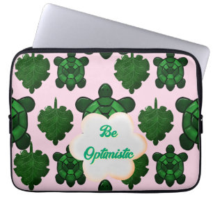 Capa Para Notebook Tartaruga Fofa Deixa Padrão Sem Costura, Tropical