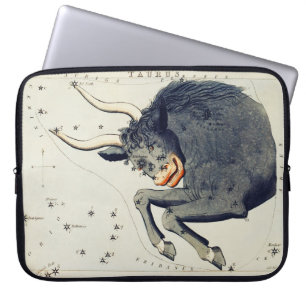 Capa Para Notebook Taurus inspirados no Zodiac