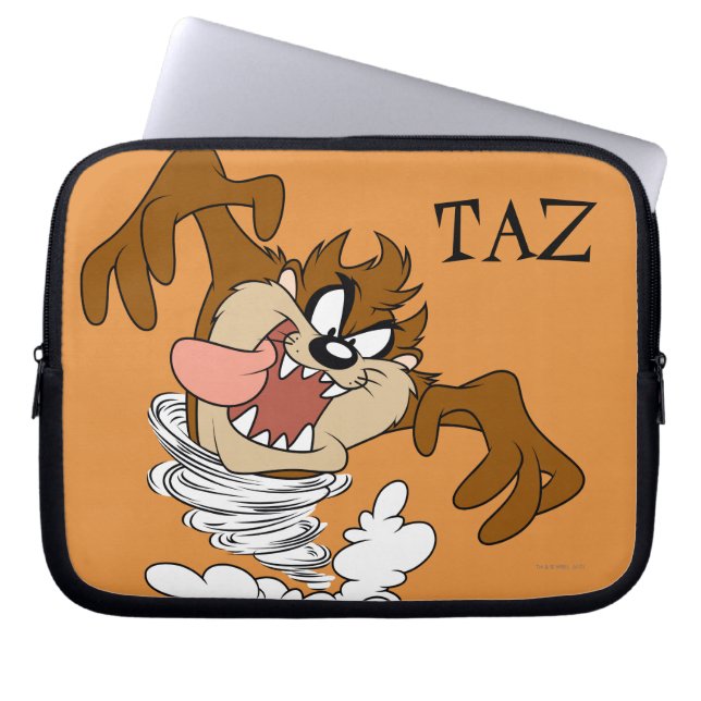Capa Para Notebook TAZ™ Whirling Tornado (Frente)