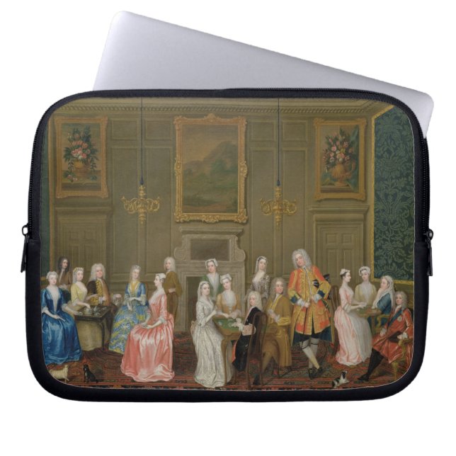 Capa Para Notebook Tea party em Casa do senhor Harrington, St James (Frente)