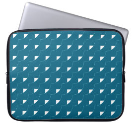 Capa Para Notebook Teal Geometric 