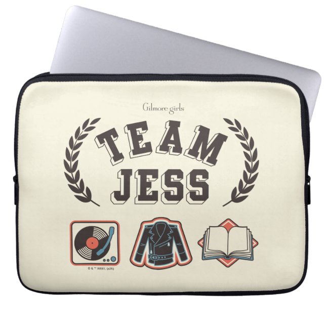 Capa Para Notebook Team Jess Gilmore Girls Design (Frente)