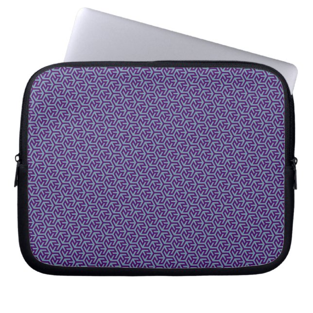 Capa Para Notebook Tecelagem Hexagonal Real (Frente)